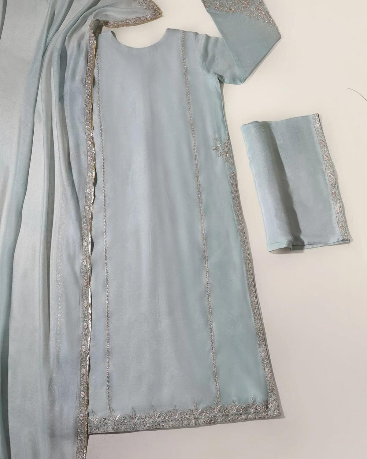 AGHA NOOR COLLECTION ORGANZA 2K24