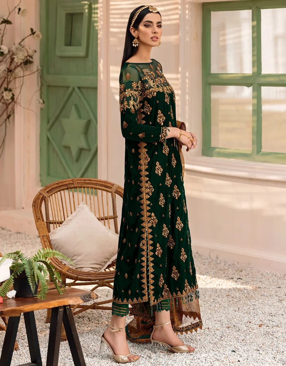 EMAAN ADEEL EMBROIDERED VELVET COLLECTION
