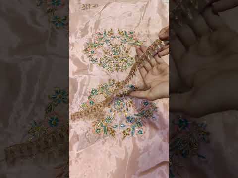 Alizay Saad Luxury Hand Embellished Formal Wedding Collection- Ivory