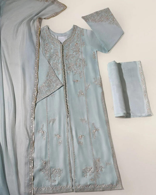 AGHA NOOR COLLECTION ORGANZA 2K24