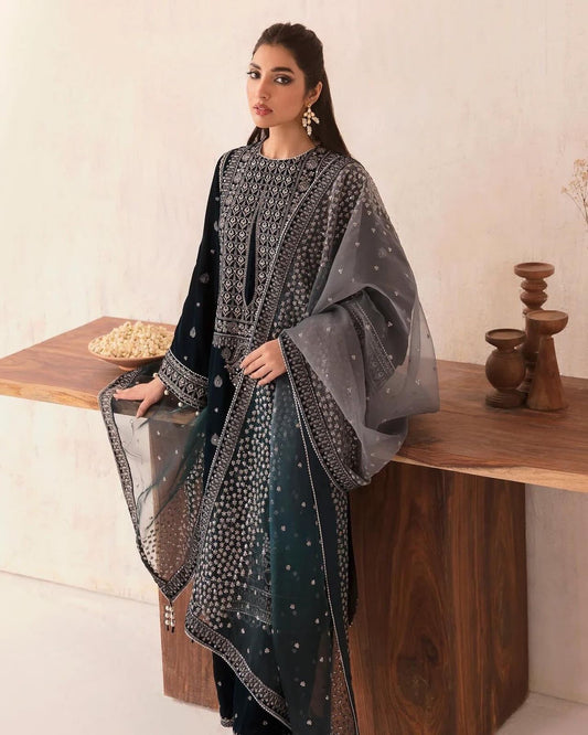 BARAQUE VELVET COLLECTION BLUE