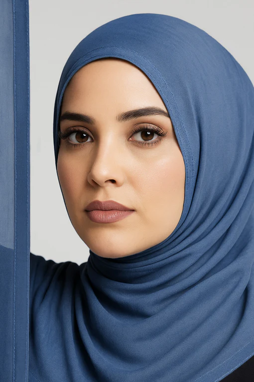 Modal Hijabs - Ocean Depth Blue