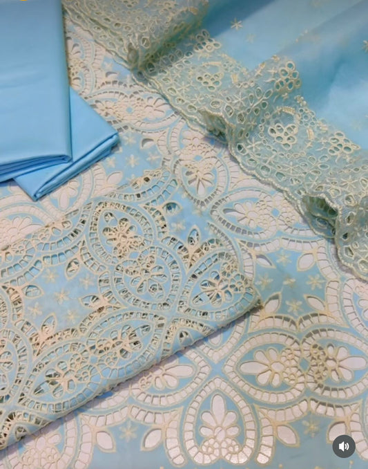 Zainab Jibran Inspired Exclusive Embroidered Laserkari Lawn Collection