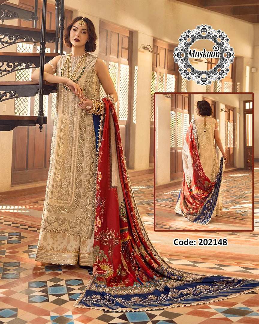 Crimson Addawork Luxury Wedding Formal Collection- Hit Code