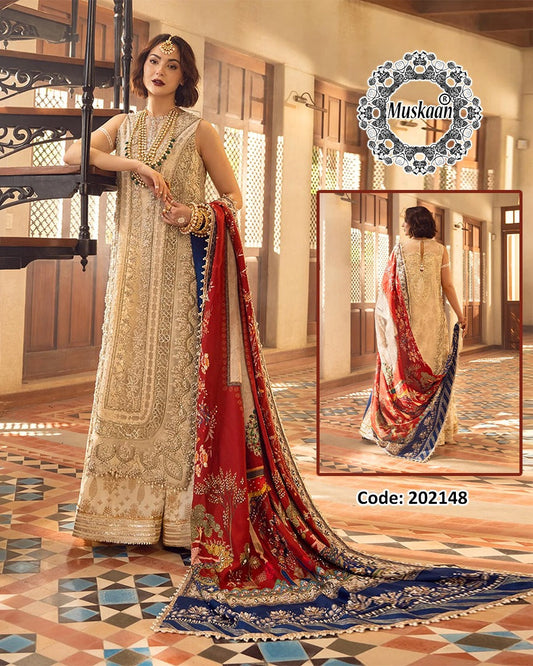 Crimson Addawork Luxury Wedding Formal Collection- Hit Code