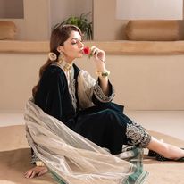 Jazmin Embroidered Velvet Formal Collection