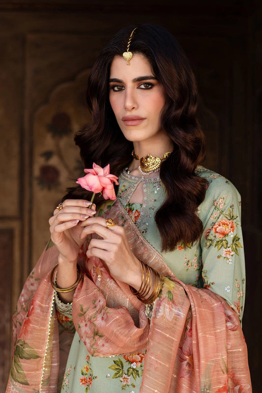 Batik Luxury Silk Formals Collection -Pista