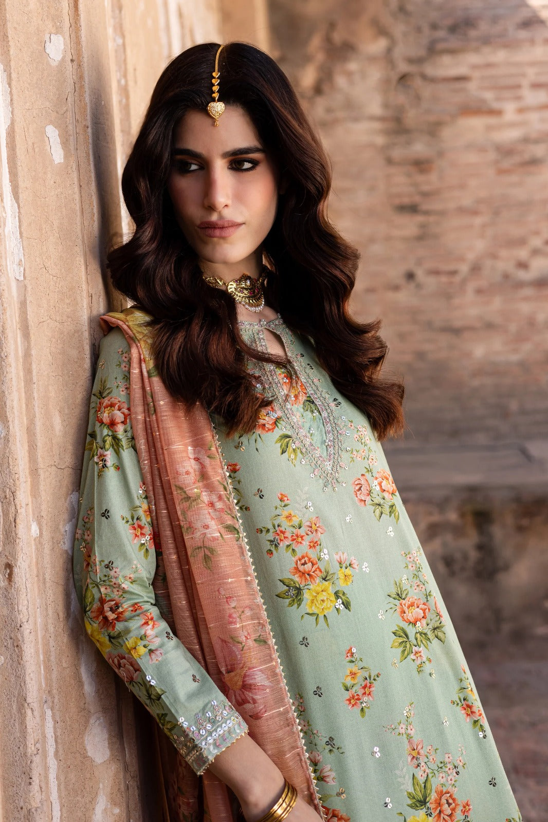 Batik Luxury Silk Formals Collection -Pista